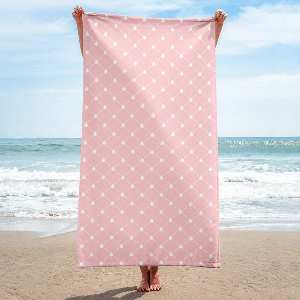 Squares Pattern Towel for Girls 1
