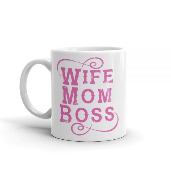 Mother's Day Wife Mom Boss Coffee Mug 1