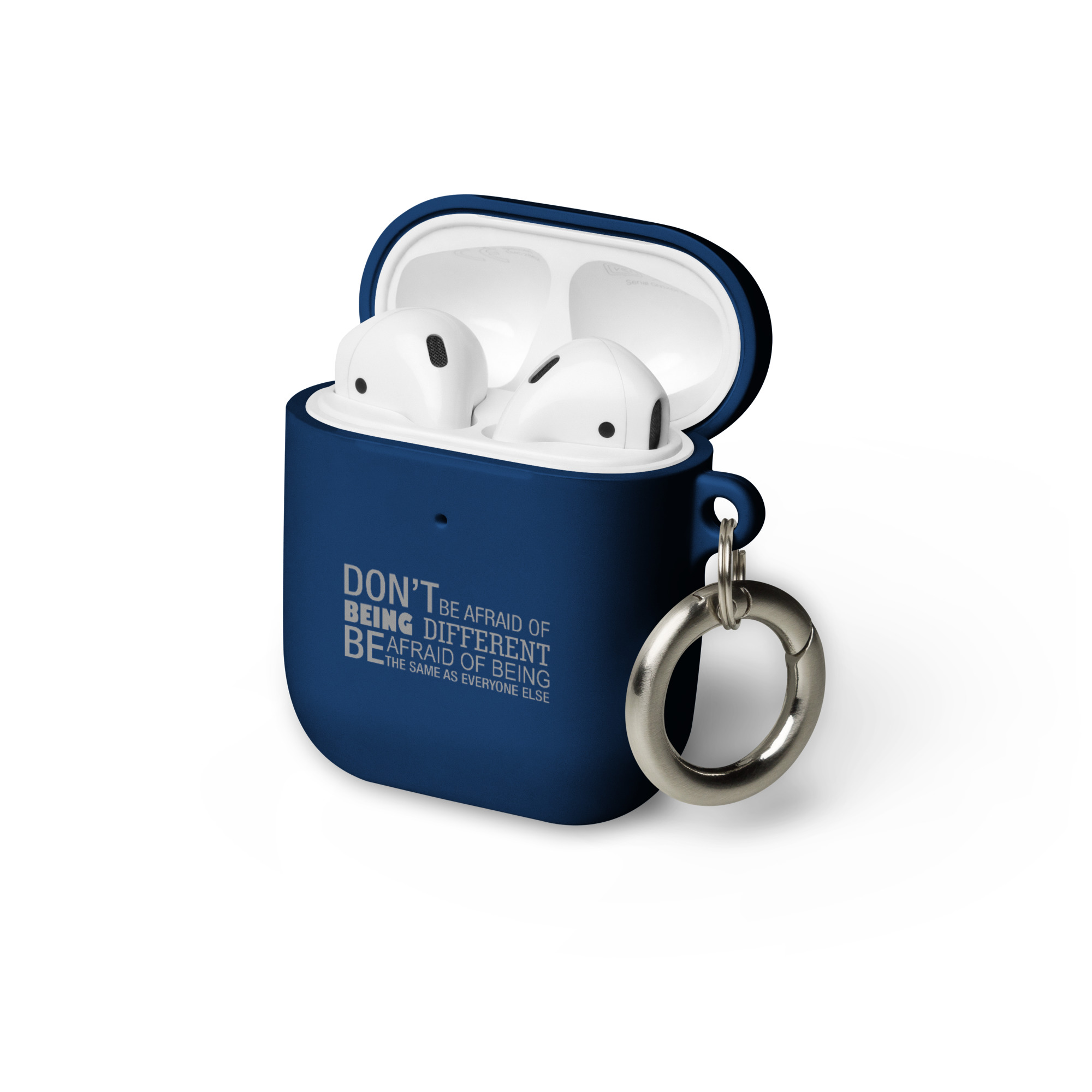 Navy Apple Airpods Case